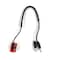 Truck-Lite Led, Red Round, 1 Diode, Marker Clearance Light, P2, Hardwired, .180 Bullet Terminal, 12V 33250R3 - alternate 1